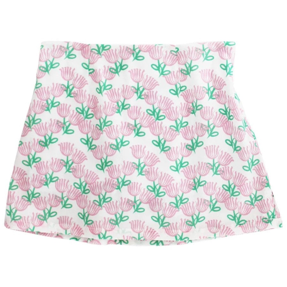 Pink and Green Tulip Girls Skort J. Bailey new with tags!